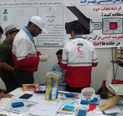 اجرای طرح ملی خدمات بشردوستانه ویژه مسافرین نوروزی/ برپایی ۱۱ پست ثابت و سیار